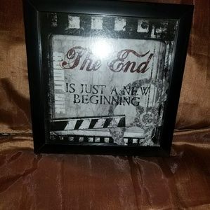 Quoted picture frame